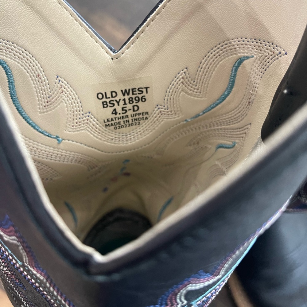 Old West cowboy boots